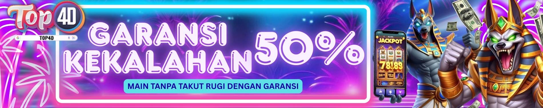 GARANSI 50% KEKALAHAN